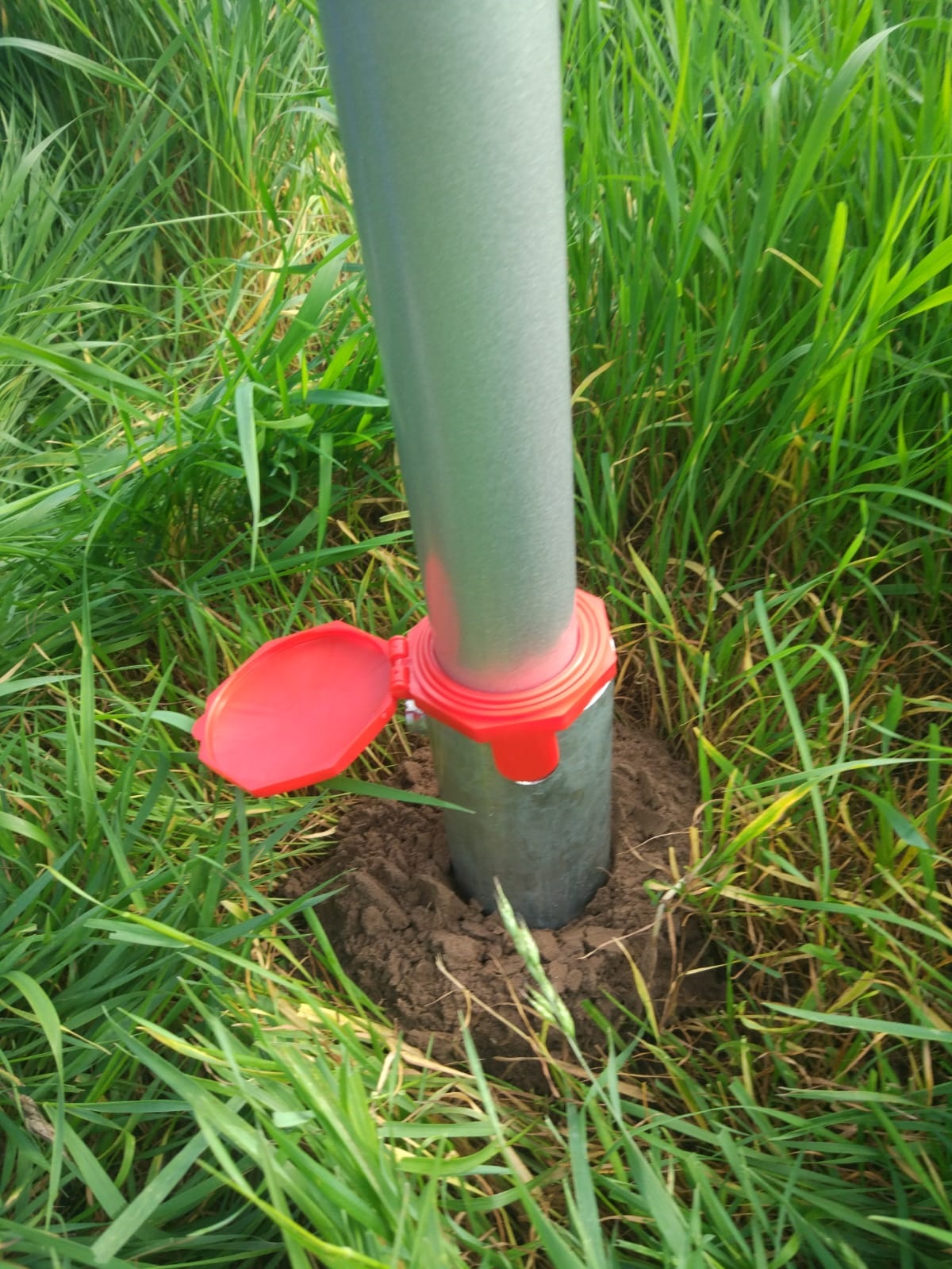 Grondboor voor parasol of droogmolen